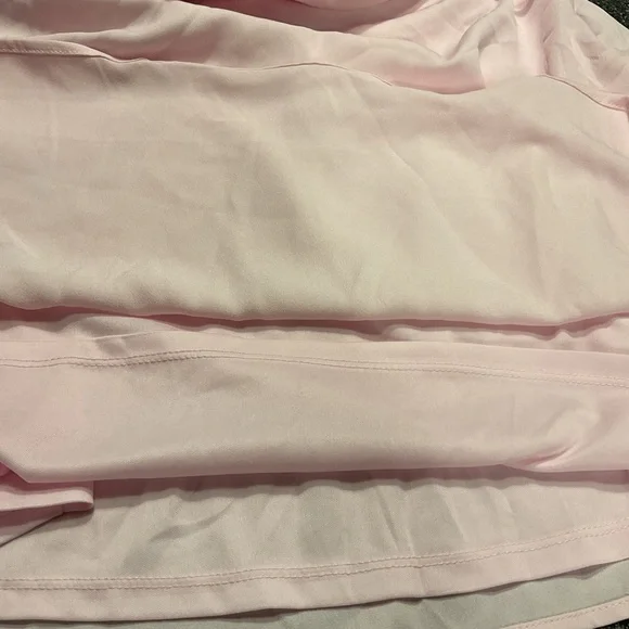 NWT Wild Fable Women’s Embroidered Crepe Mini A-Line Mini Dress- Pink L - Picture 6 of 9